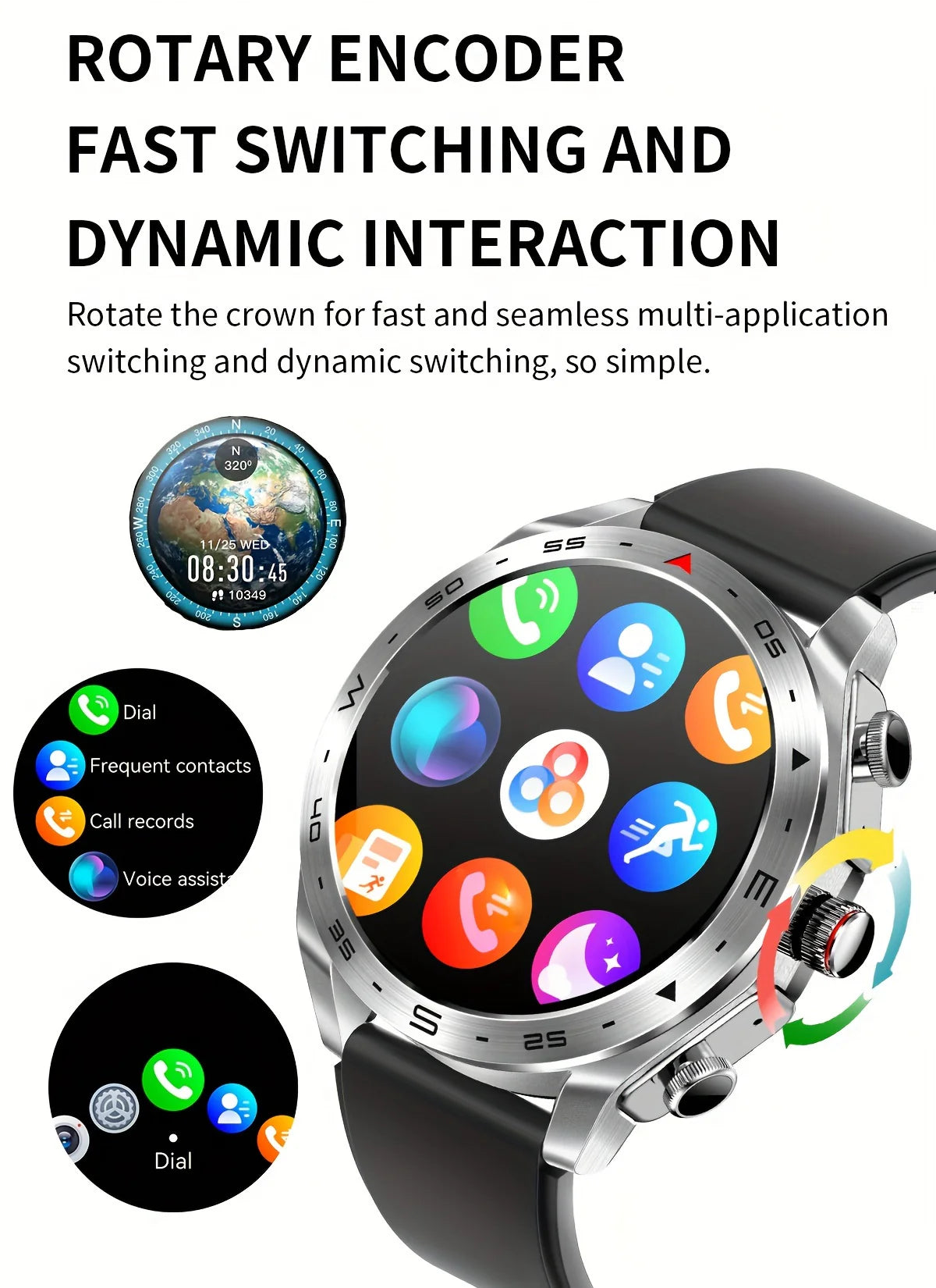 GT5 Smart Watch & Earbuds™